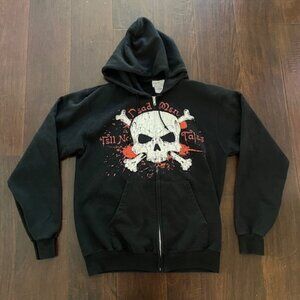 Disney Parks Pirates Of The Caribbean Dead Men Tell No Tales M Zip Up Hoodie